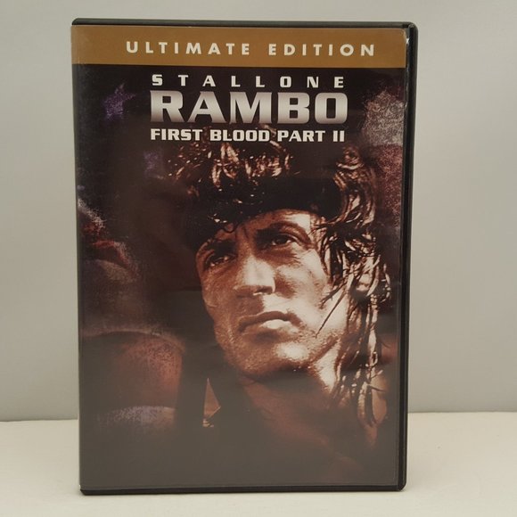 RAMBO FIRST BLOOD PART II Ultimate Edition DVD Widescreen 1985 - Picture 1 of 9